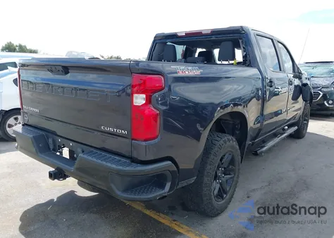 2022 Chevrolet Silverado 1500 4Wd Short Bed Custom Trail Boss from USA, damaged, VIN 3GCPDCEK2NG584287